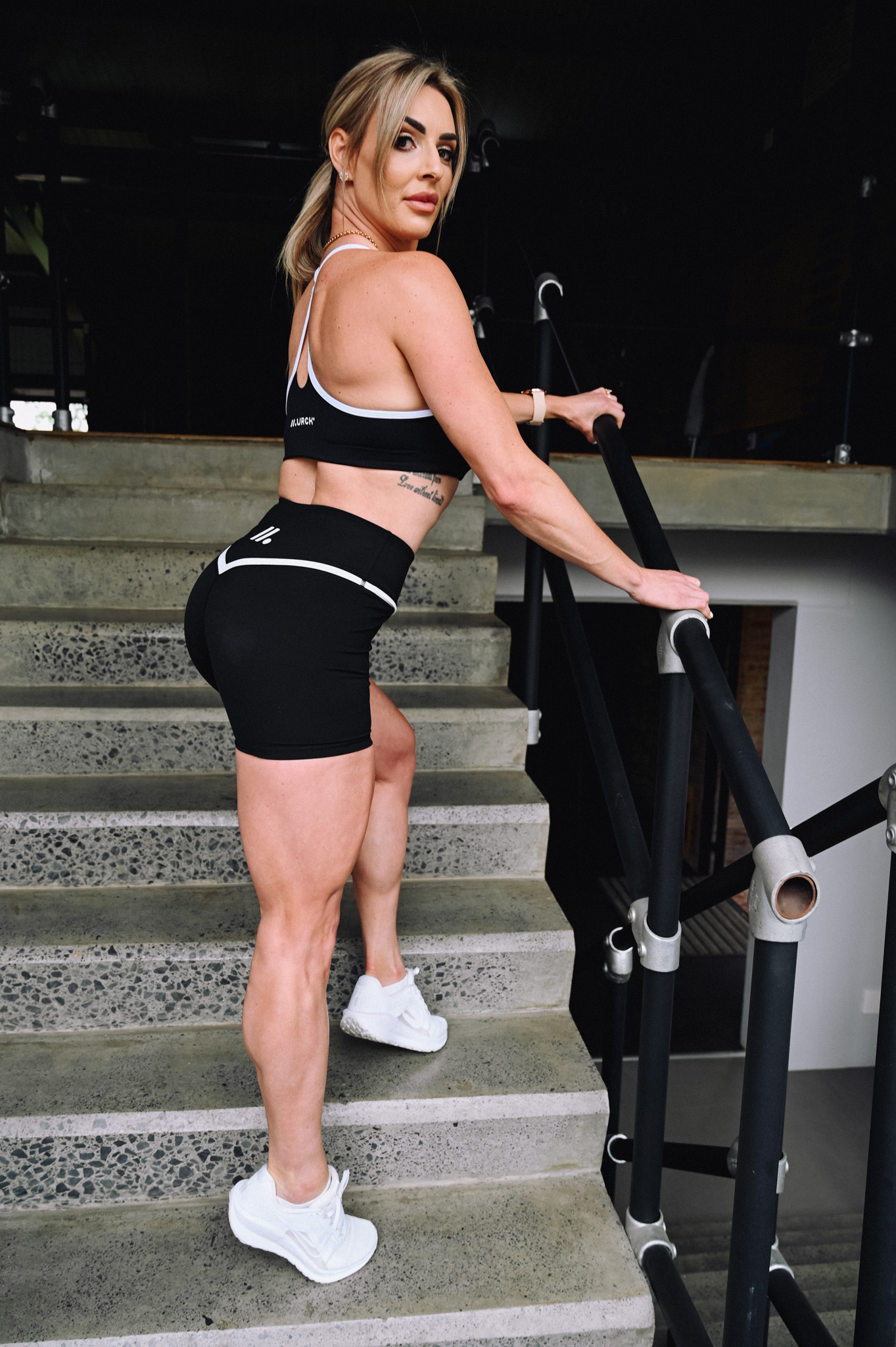 V-Shape Cut Bra and Shorts Set