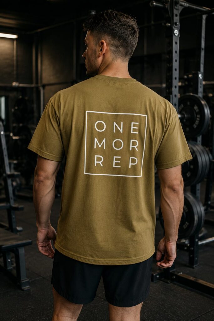 ONE MORE REP Oversized T-Shirt